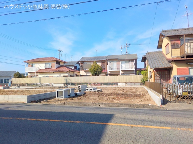 愛知県犬山市字舟田の新築戸建て更地・土地写真 2025年12月22日撮影