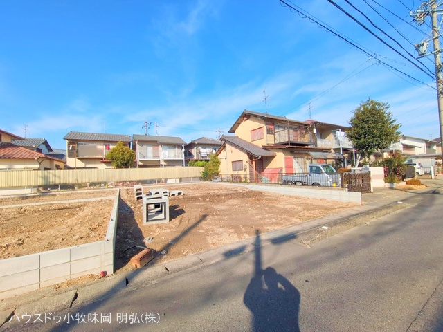 愛知県犬山市字舟田の新築戸建て更地・土地写真 2025年12月22日撮影