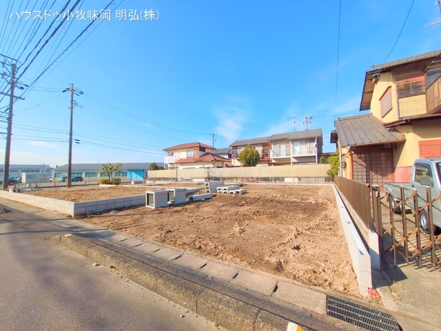 愛知県犬山市字舟田の新築戸建て更地・土地写真 2025年12月22日撮影