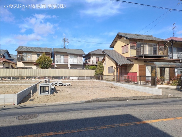 愛知県犬山市字舟田の新築戸建て更地・土地写真 2026年1月19日撮影