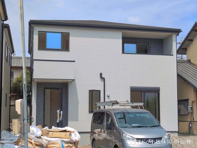 愛知県犬山市字舟田の新築戸建て外構写真 2026年4月13日撮影