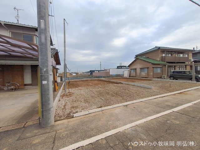 愛知県小牧市藤島1丁目の新築戸建て更地・土地写真 2026年1月12日撮影