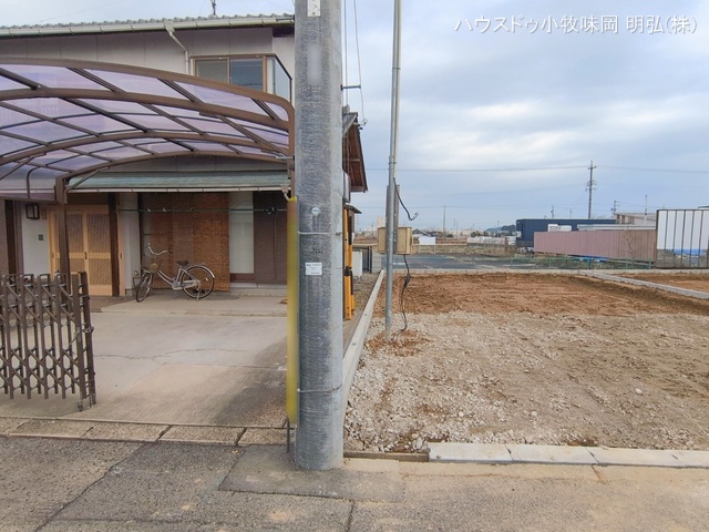 愛知県小牧市藤島1丁目の新築戸建て更地・土地写真 2026年1月12日撮影
