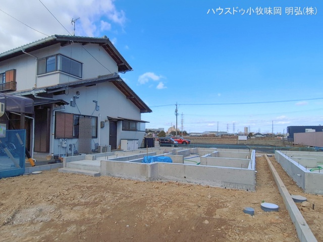 愛知県小牧市藤島１丁目の新築戸建て基礎写真 2026年2月8日撮影