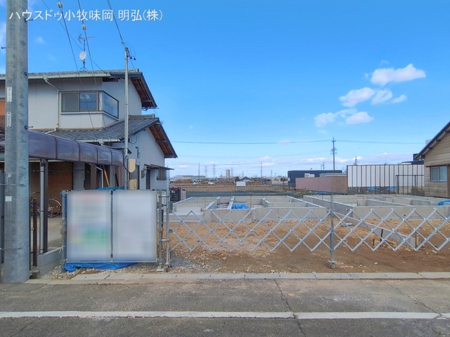 愛知県小牧市藤島１丁目の新築戸建て基礎写真 2026年2月8日撮影