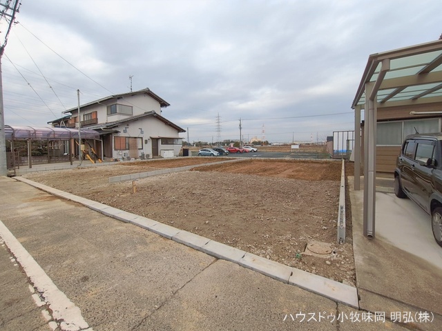 愛知県小牧市藤島１丁目の新築戸建て更地・土地写真 2026年1月12日撮影