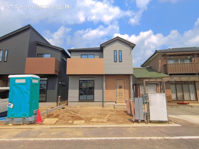 愛知県小牧市藤島１丁目の新築戸建て外構写真 2026年3月29日撮影
