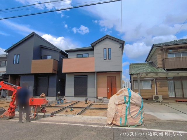 愛知県小牧市藤島１丁目の新築戸建て外構写真 2026年4月19日撮影