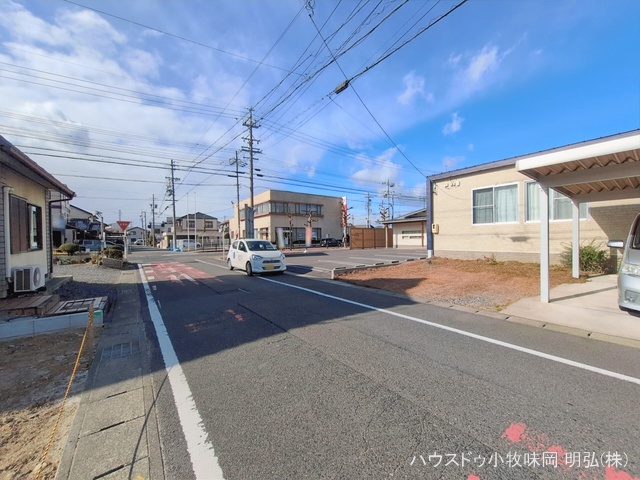 愛知県小牧市小牧2丁目の新築戸建て更地・土地写真 2026年1月21日撮影