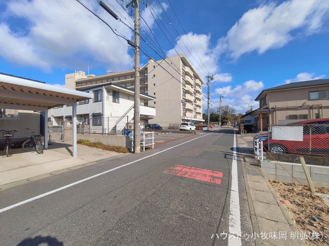 愛知県小牧市小牧2丁目の新築戸建て更地・土地写真 2026年1月21日撮影