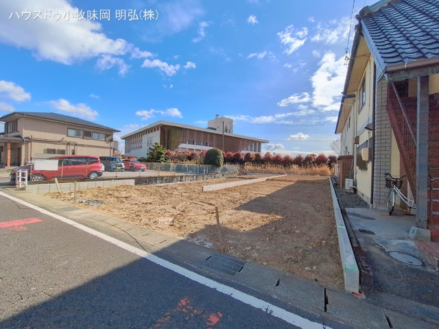 愛知県小牧市小牧2丁目の新築戸建て更地・土地写真 2026年1月21日撮影