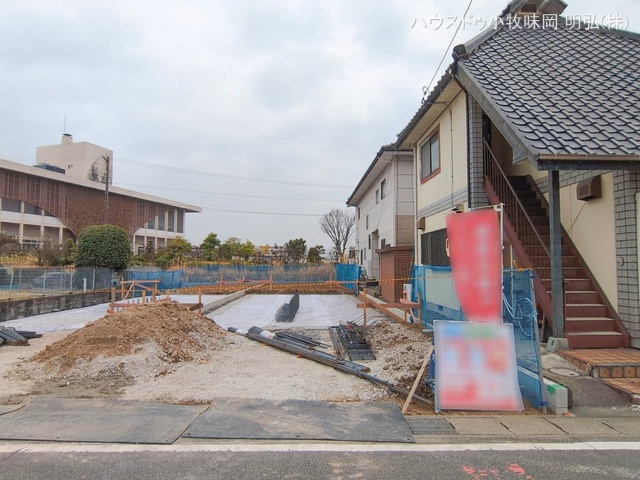 愛知県小牧市小牧2丁目の新築戸建て基礎写真 2026年2月26日撮影