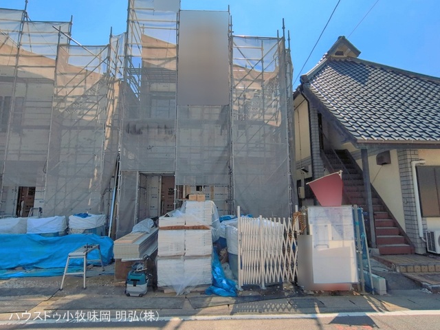 愛知県小牧市小牧２丁目の新築戸建てシート写真 2026年4月2日撮影