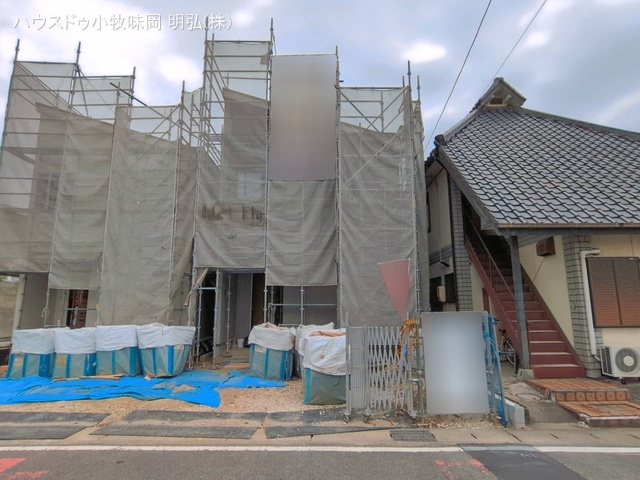 愛知県小牧市小牧２丁目の新築戸建てシート写真 2026年4月21日撮影