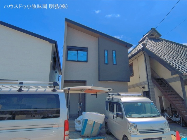 愛知県小牧市小牧２丁目の新築戸建て外構写真 2026年5月6日撮影