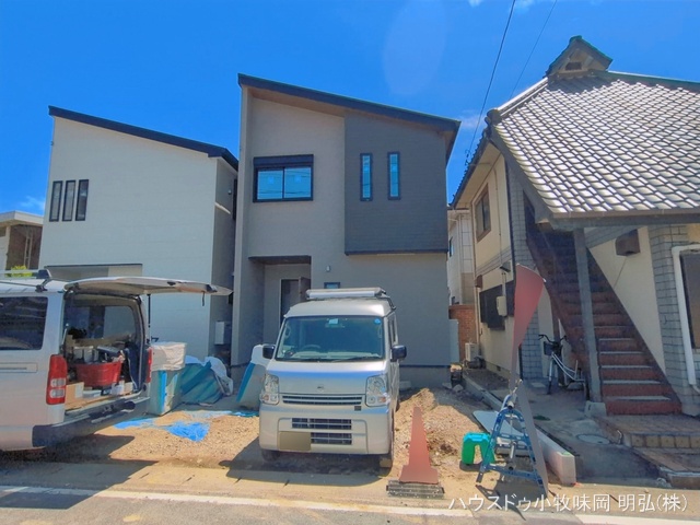愛知県小牧市小牧２丁目の新築戸建て外構写真 2026年5月6日撮影