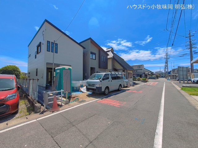 愛知県小牧市小牧２丁目の新築戸建て外構写真 2026年5月6日撮影