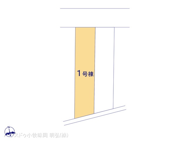 愛知県小牧市小牧2丁目の新築戸建て全体区画図 ※図面と異なる場合は現況を優先