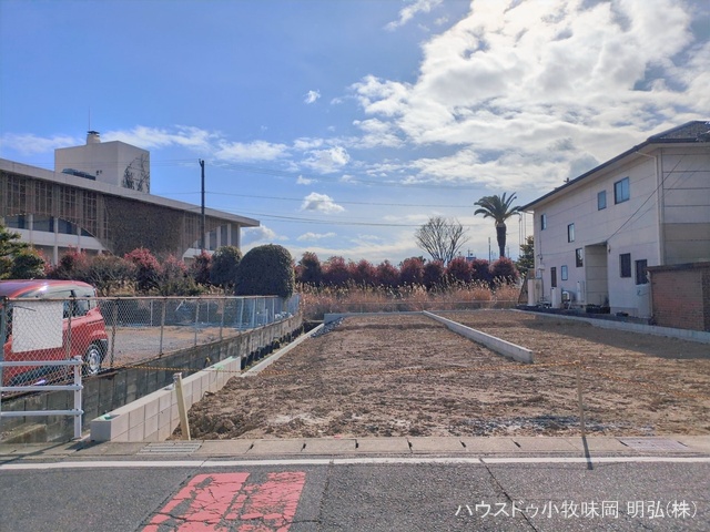 愛知県小牧市小牧2丁目の新築戸建て更地・土地写真 2026年1月21日撮影
