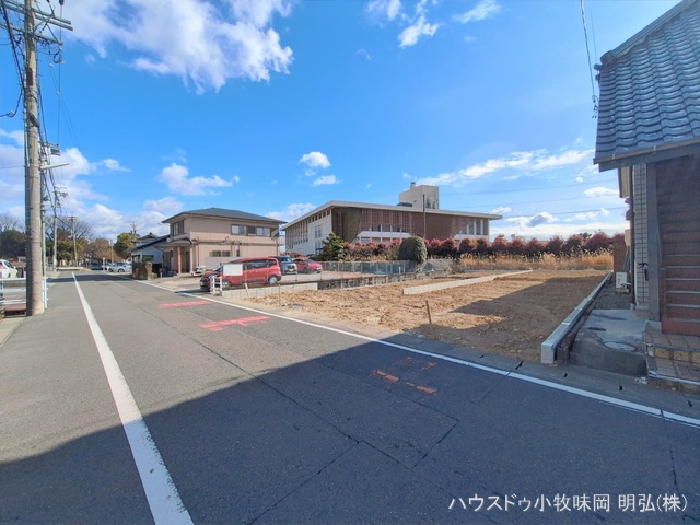 愛知県小牧市小牧2丁目の新築戸建て更地・土地写真 2026年1月21日撮影