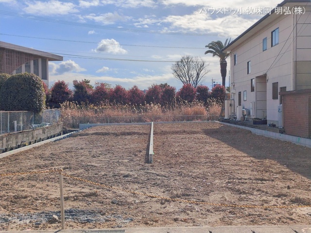 愛知県小牧市小牧２丁目の新築戸建て更地・土地写真 2026年1月21日撮影