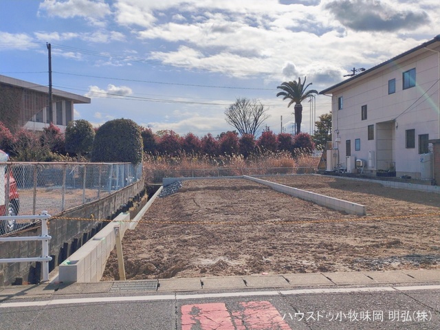 愛知県小牧市小牧２丁目の新築戸建て更地・土地写真 2026年1月21日撮影