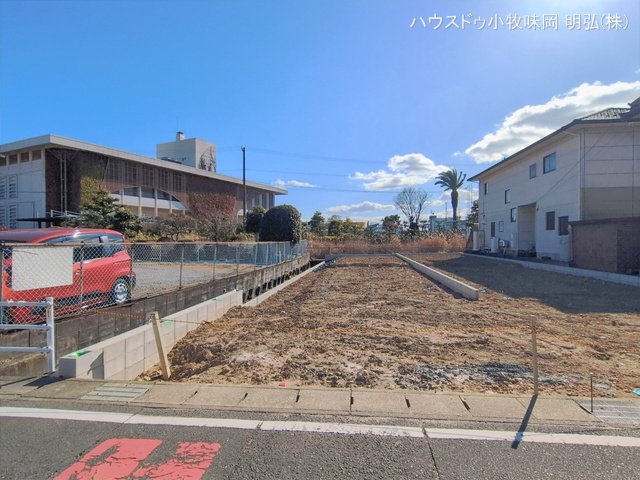 愛知県小牧市小牧2丁目の新築戸建て更地・土地写真 2026年2月8日撮影