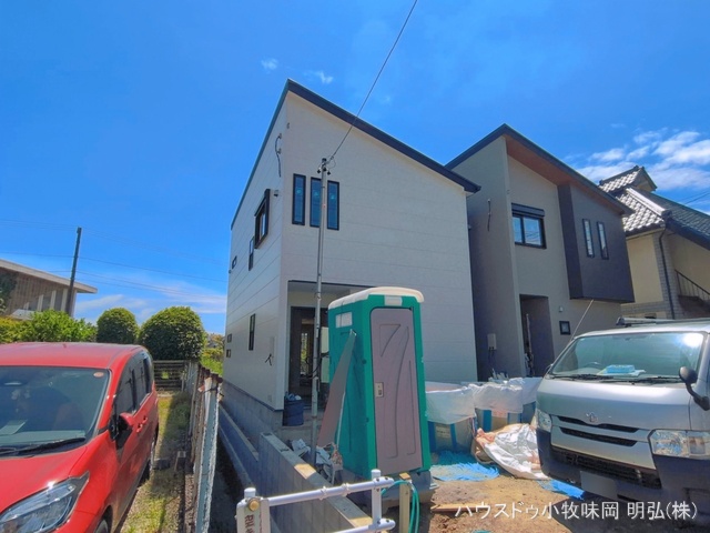 愛知県小牧市小牧2丁目の新築戸建て外構写真 2026年5月6日撮影