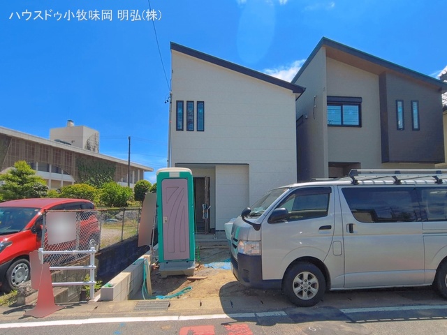 愛知県小牧市小牧2丁目の新築戸建て外構写真 2026年5月6日撮影