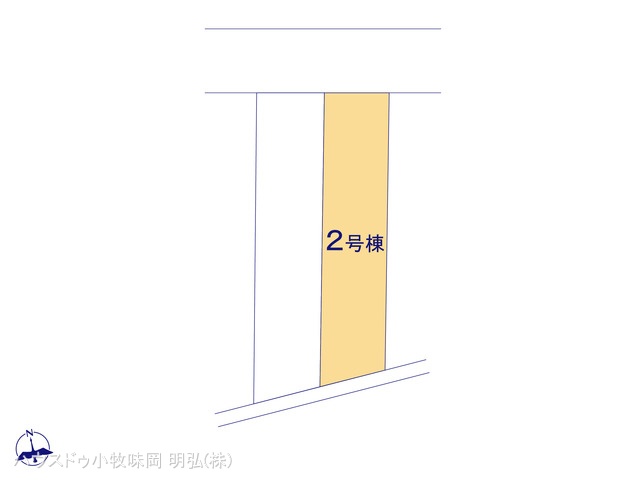 愛知県小牧市小牧２丁目の新築戸建て全体区画図 ※図面と異なる場合は現況を優先