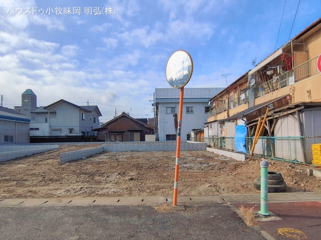 愛知県小牧市中央3丁目の新築戸建て更地・土地写真 2026年1月21日撮影
