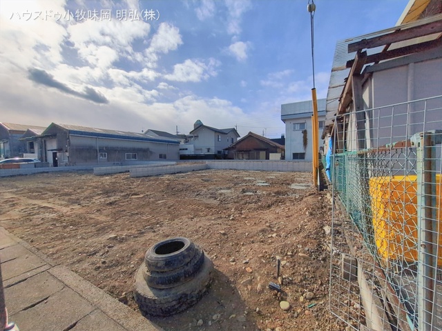 愛知県小牧市中央３丁目の新築戸建て更地・土地写真 2026年1月21日撮影