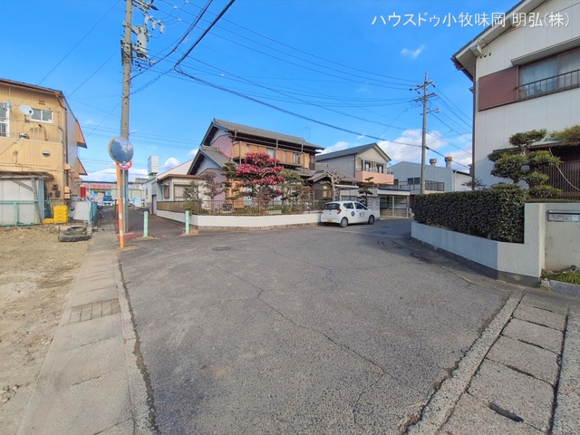 愛知県小牧市中央３丁目の新築戸建て更地・土地写真 2026年1月21日撮影