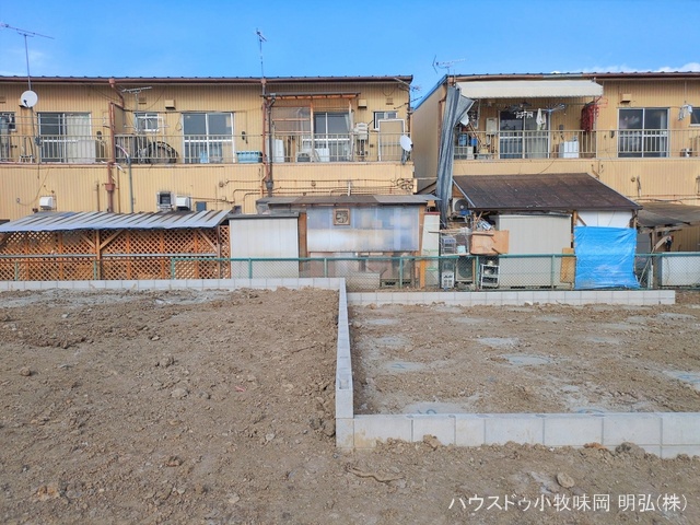 愛知県小牧市中央３丁目の新築戸建て更地・土地写真 2026年1月21日撮影