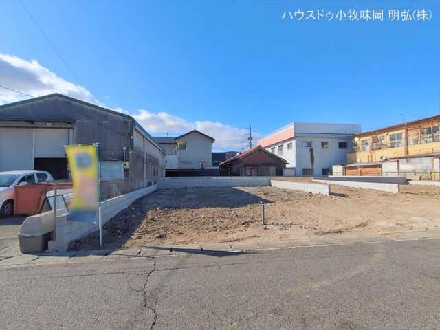 愛知県小牧市中央3丁目の新築戸建て更地・土地写真 2026年2月8日撮影