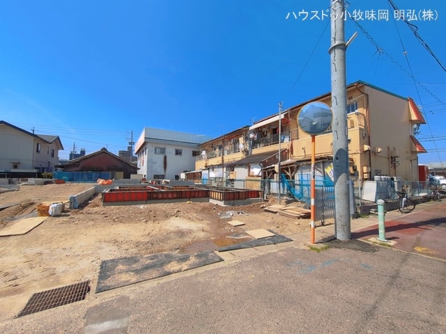 愛知県小牧市中央3丁目の新築戸建て基礎写真 2026年4月2日撮影