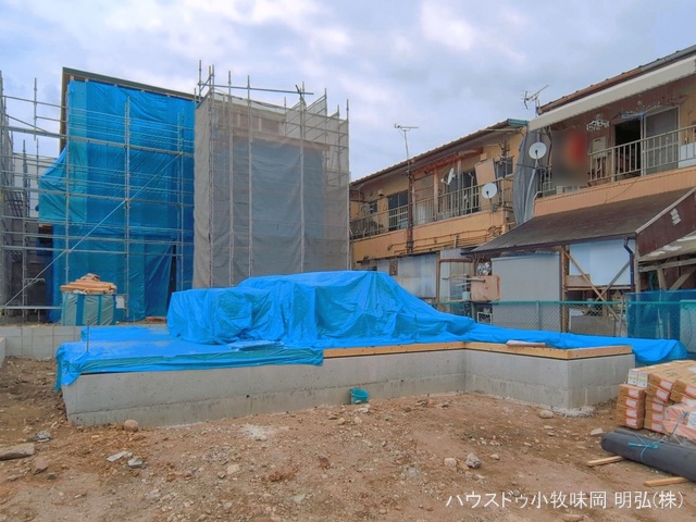 愛知県小牧市中央3丁目の新築戸建て基礎写真 2026年4月21日撮影