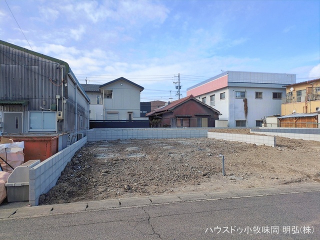 愛知県小牧市中央３丁目の新築戸建て更地・土地写真 2026年1月21日撮影