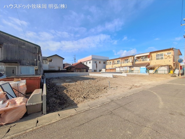 愛知県小牧市中央３丁目の新築戸建て更地・土地写真 2026年1月21日撮影