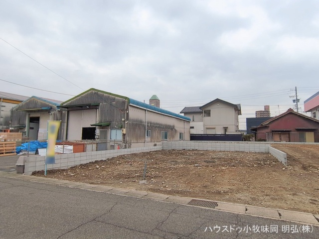 愛知県小牧市中央３丁目の新築戸建て更地・土地写真 2026年2月26日撮影