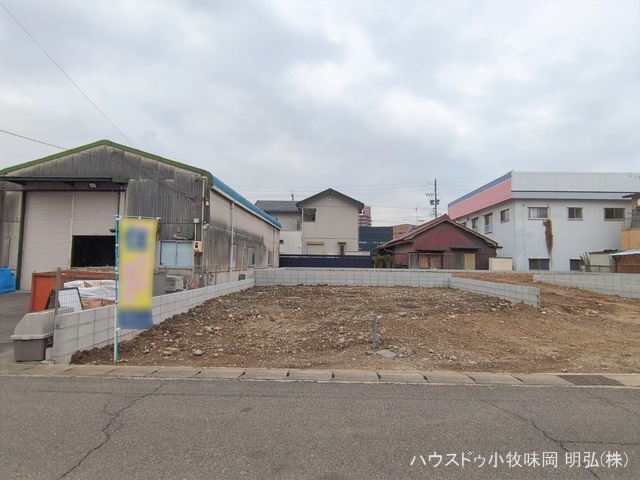 愛知県小牧市中央３丁目の新築戸建て更地・土地写真 2026年2月26日撮影