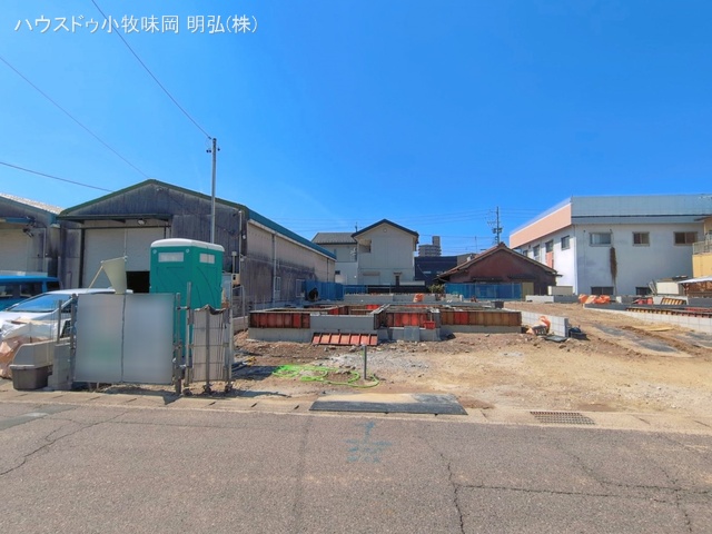 愛知県小牧市中央３丁目の新築戸建て基礎写真 2026年4月2日撮影