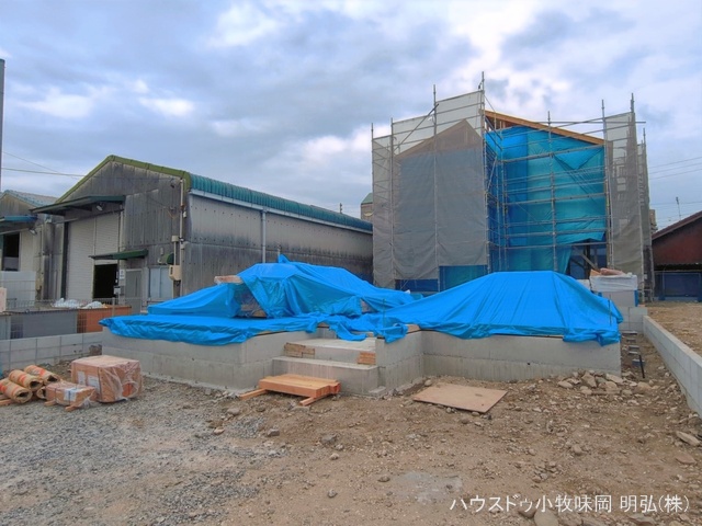 愛知県小牧市中央３丁目の新築戸建て基礎写真 2026年4月21日撮影