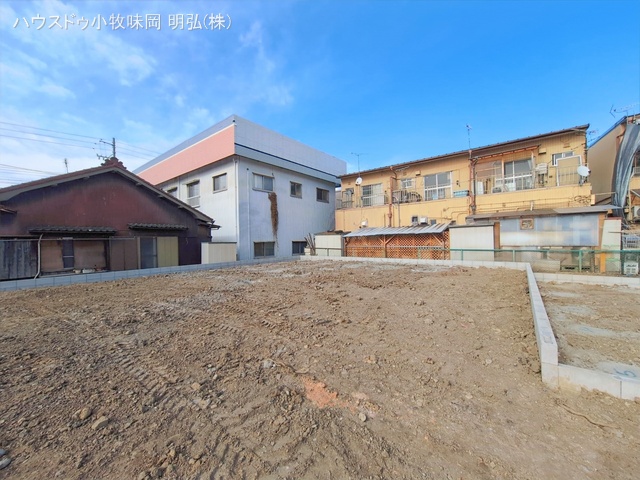 愛知県小牧市中央３丁目の新築戸建て更地・土地写真 2026年1月21日撮影