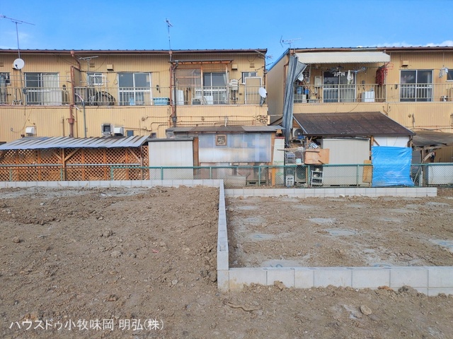 愛知県小牧市中央３丁目の新築戸建て更地・土地写真 2026年1月21日撮影