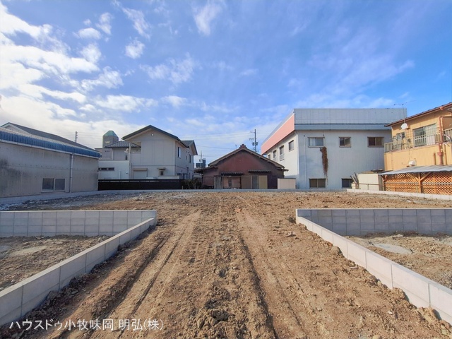 愛知県小牧市中央３丁目の新築戸建て更地・土地写真 2026年1月21日撮影