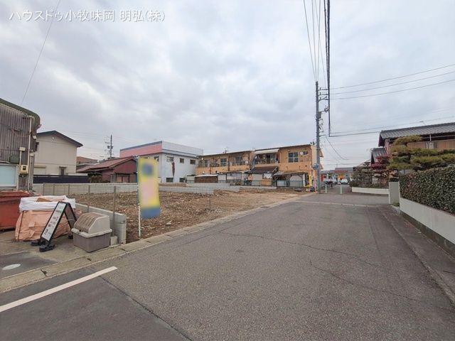 愛知県小牧市中央３丁目の新築戸建て更地・土地写真 2026年2月26日撮影