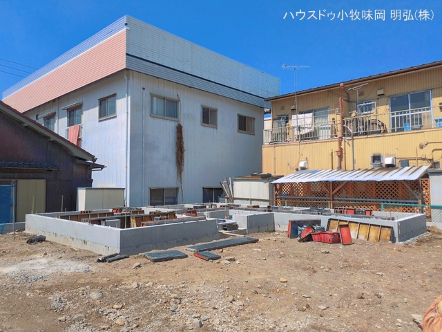 愛知県小牧市中央３丁目の新築戸建て基礎写真 2026年4月2日撮影