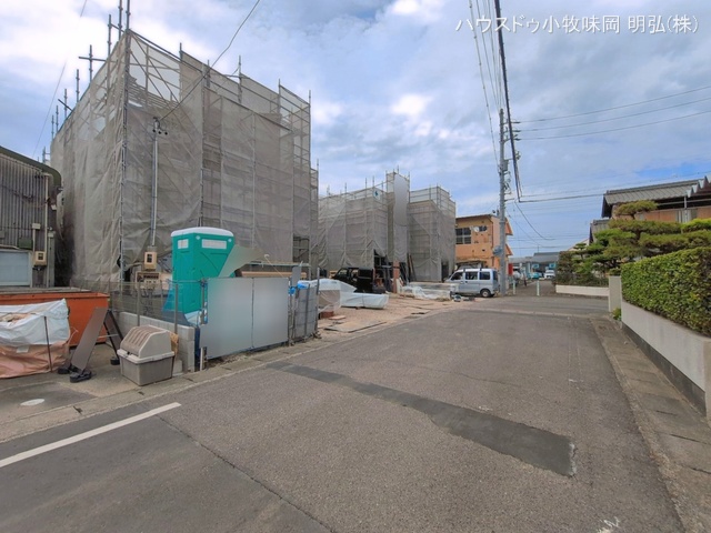愛知県小牧市中央３丁目の新築戸建てシート写真 2026年5月19日撮影