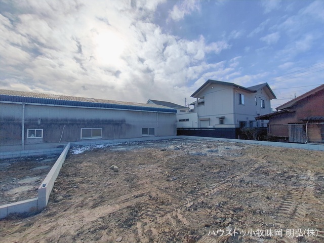 愛知県小牧市中央3丁目の新築戸建て更地・土地写真 2026年1月21日撮影